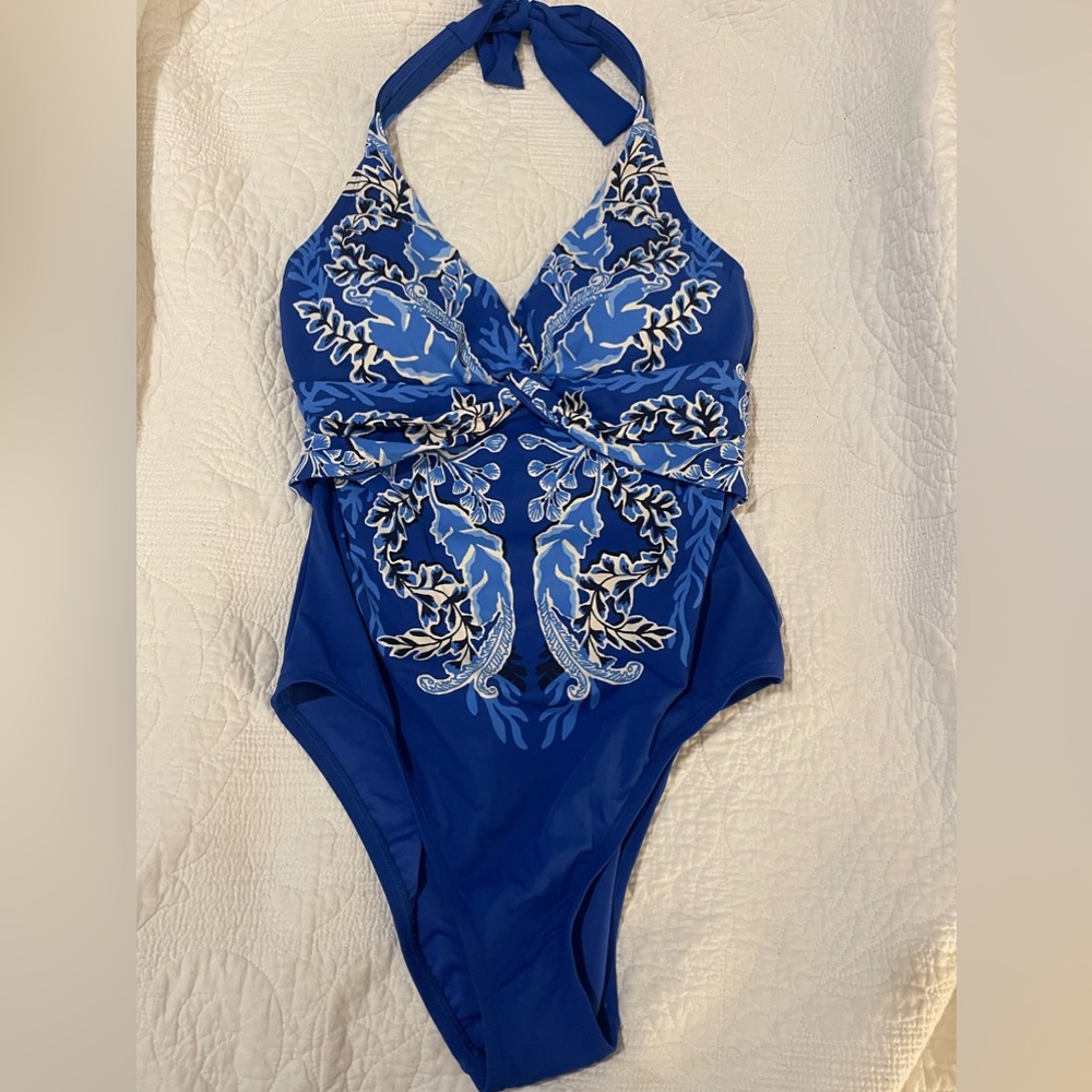 Renata Halter One-Piece Swimsuit size six nwt